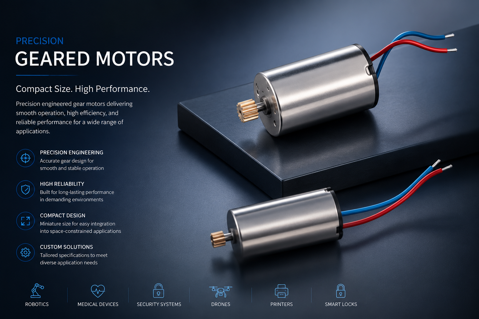 Geared motor