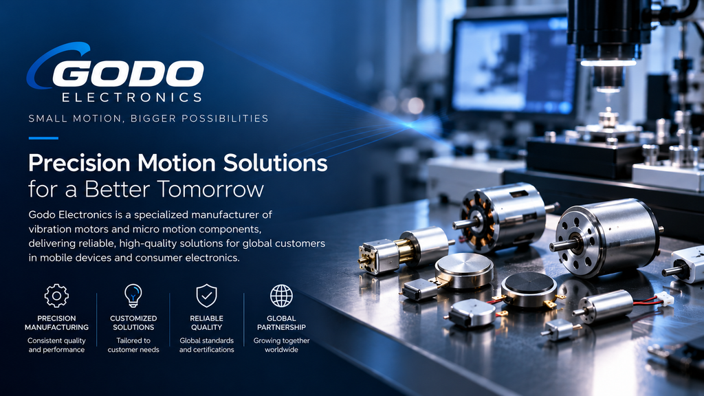 About Us | GODO Electronics precision motion solutions with vibration motors and micro motion components